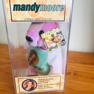 NWT Mandy moore limited edition collectible rare bear